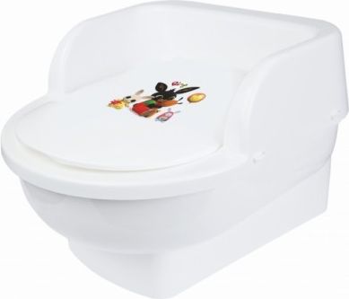 MALTEX Nočník, přenosná dětská toaleta BING - bílý - obrázek 1