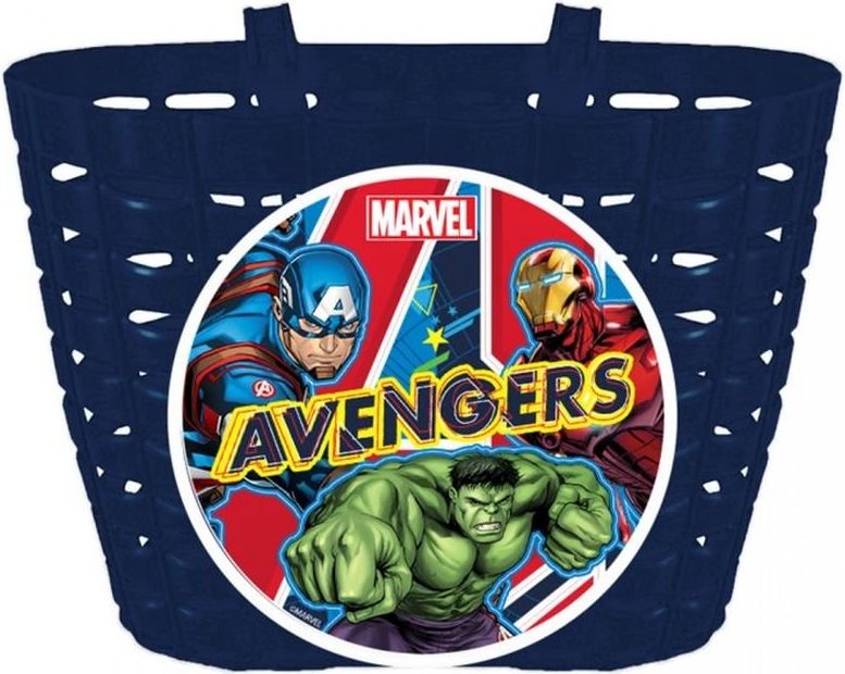 SEVEN Košík na kolo Avengers Plast, 20x14,5x13 cm - obrázek 1