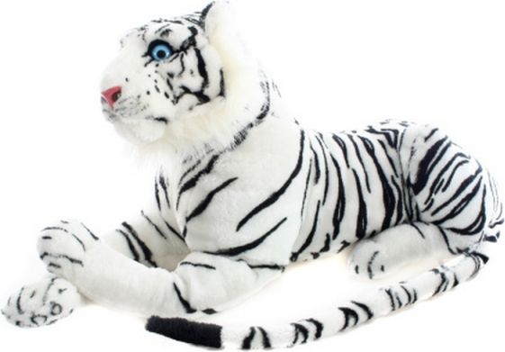 Plyš Tygr bílý 70 cm - obrázek 1