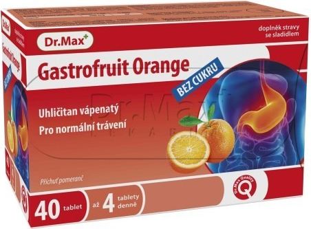 Dr.Max Gastrofruit Orange 40 tablet - obrázek 2