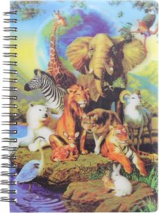 Zápisník A5 safari - obrázek 1