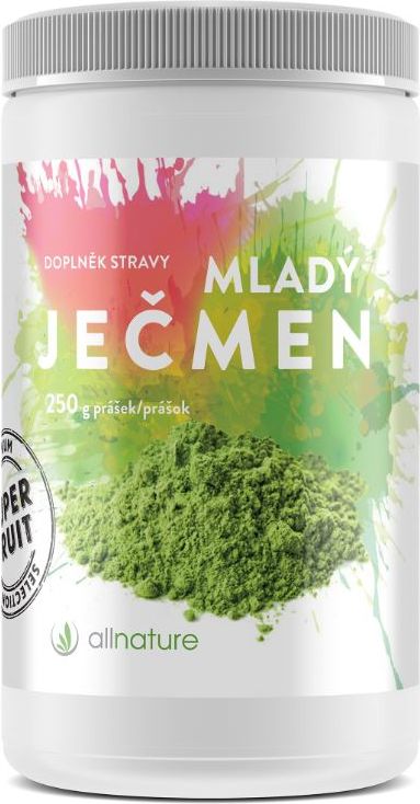 Allnature Mladý ječmen BIO prášek 250 g - obrázek 3