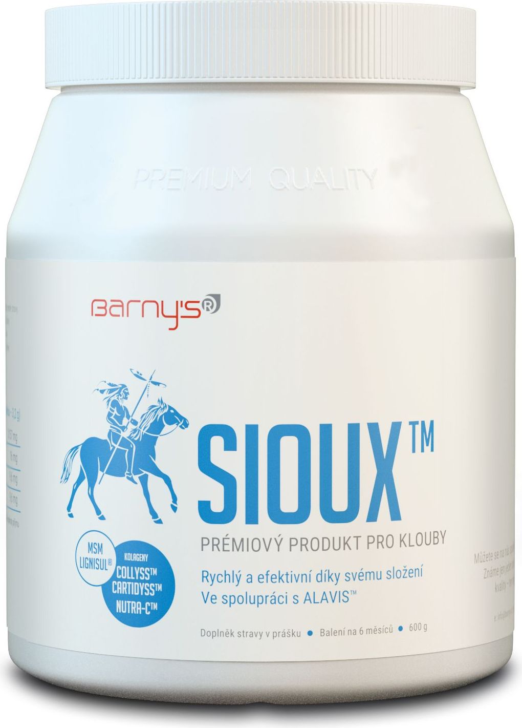 Barny´s MSM Sioux 600 g - obrázek 1
