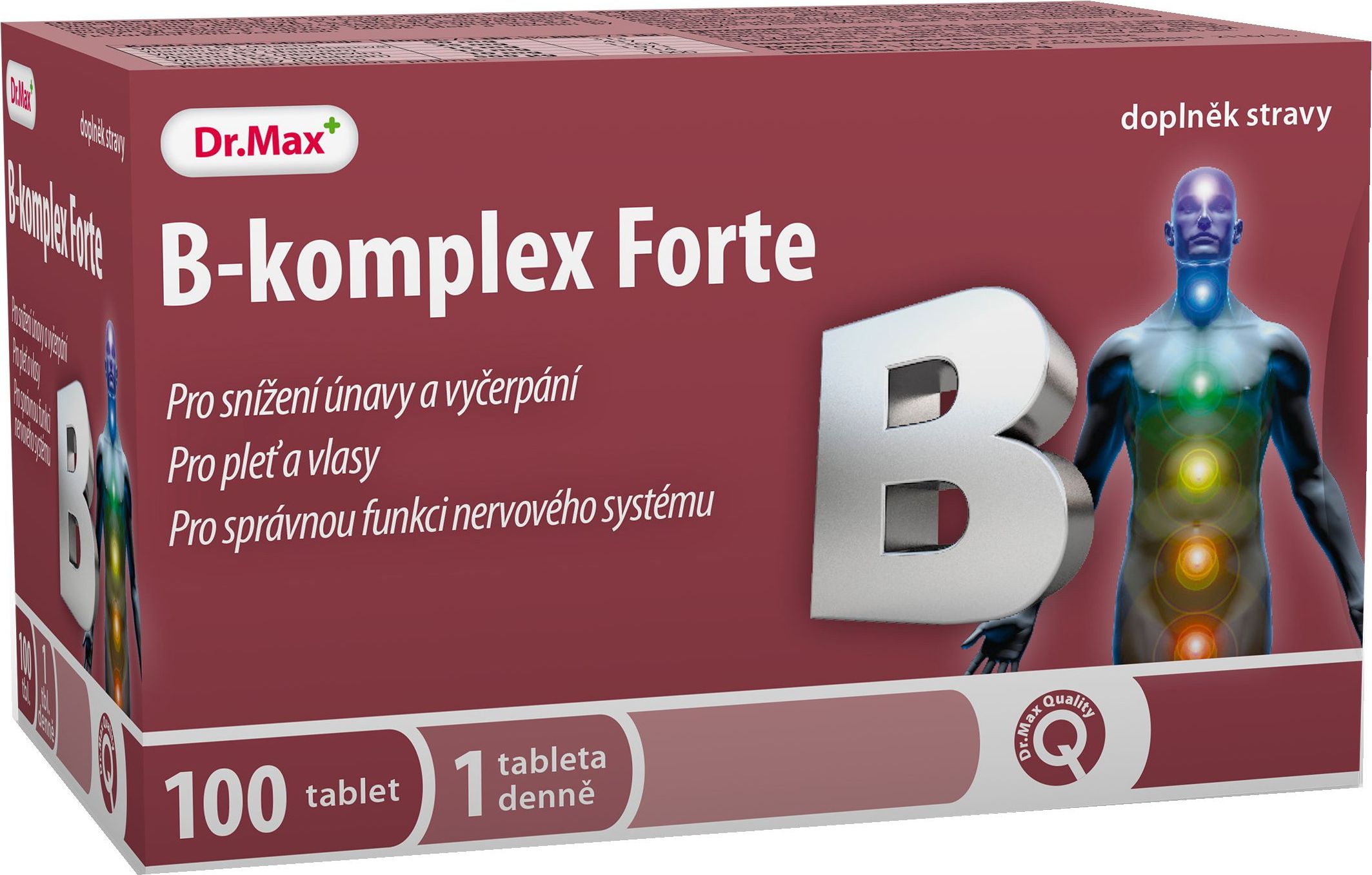 Dr.Max B-komplex Forte 100 tablet - obrázek 1