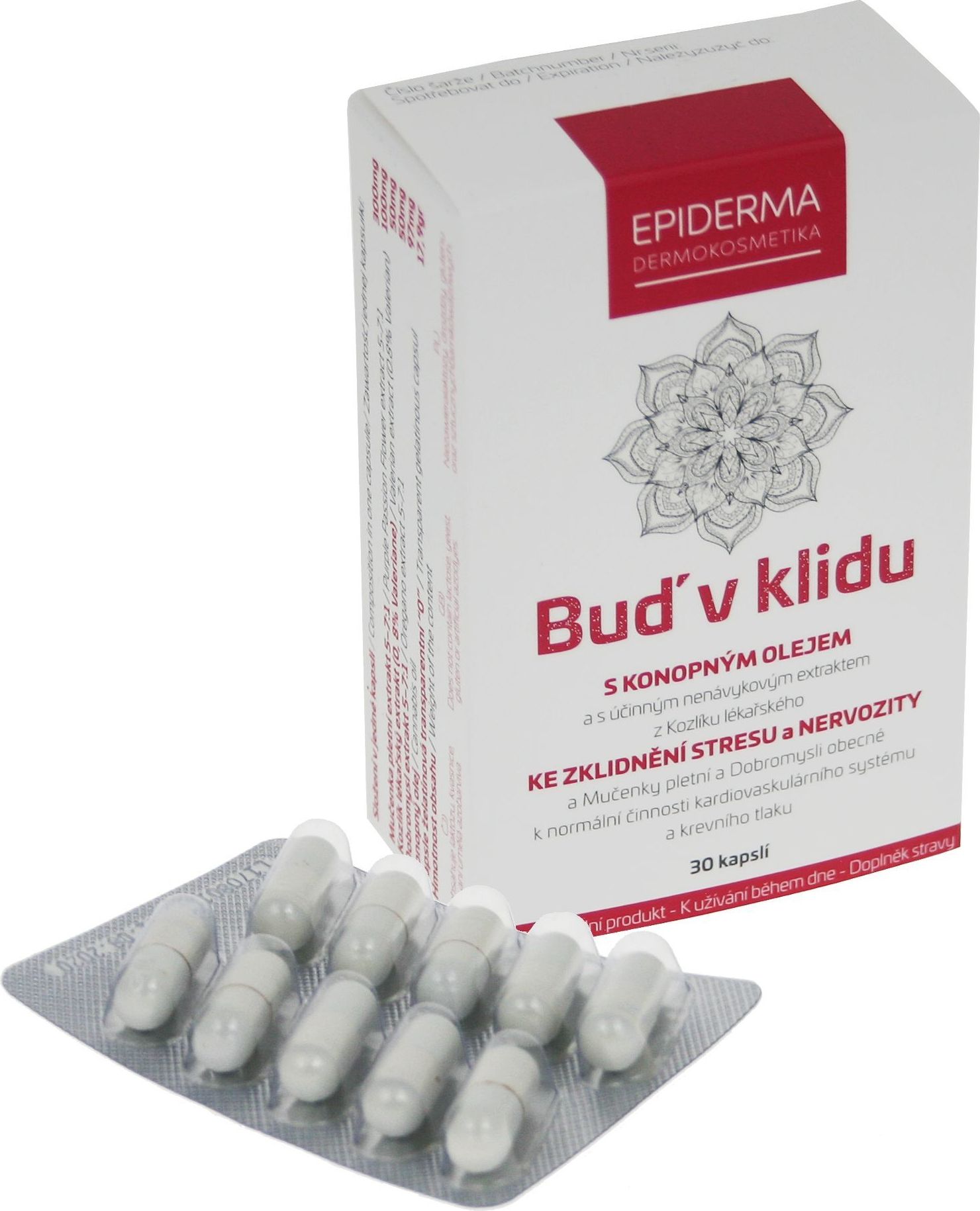 Epiderma Buď v klidu 30 cps. - obrázek 1