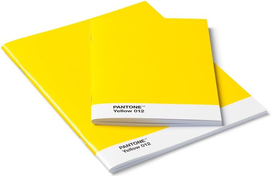 Pantone Sada 2 žlutých zápisníků Pantone - obrázek 1