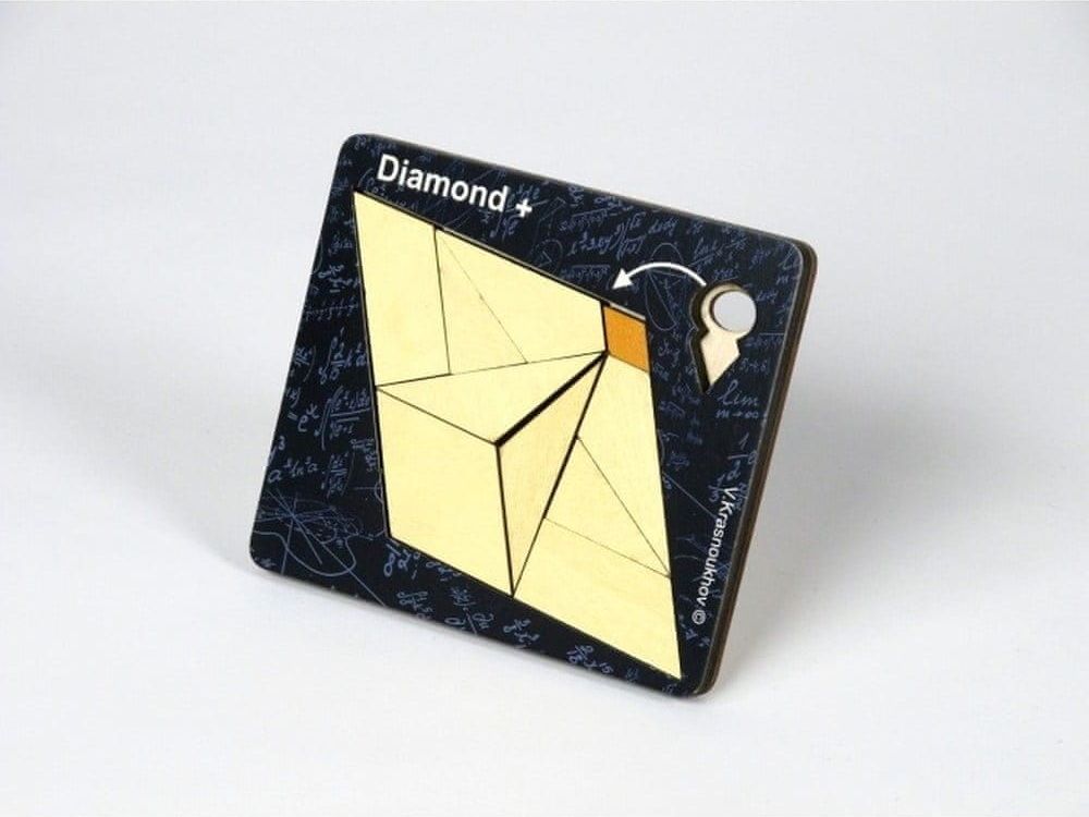 RecentToys Dřevěná skládanka RecentToys Diamond Plus - obrázek 1