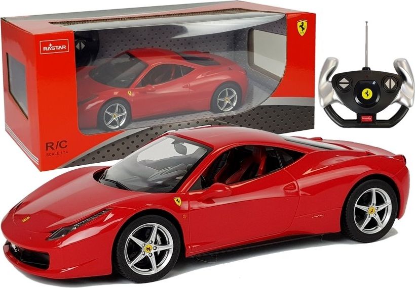 Mamido  Auto na dálkové ovládání R/C Ferrari Italia 1:14 červené - obrázek 1