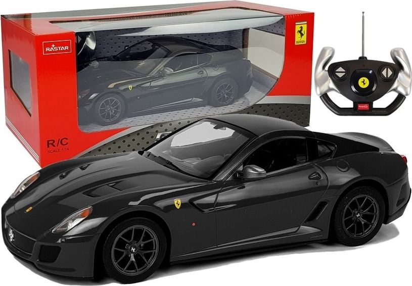 Mamido  Auto na dálkové ovládání R/C Ferrari 599 GTO 1:14 černé - obrázek 1