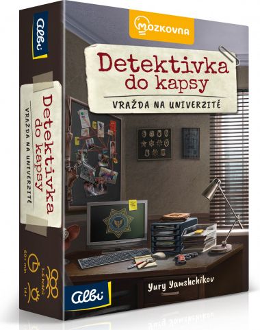 Detektivka do kapsy - Vražda na univerzitě (1. případ) - obrázek 1