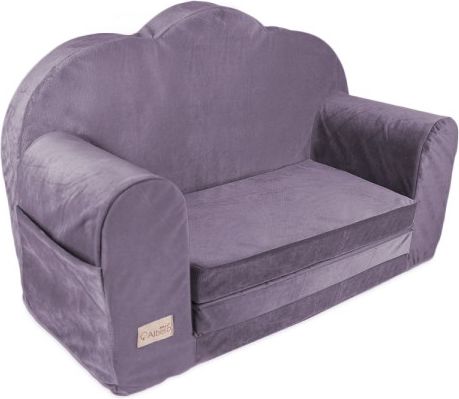 Rozkládací pohovka Albero Mio obláček Velvet V 112 fialová - obrázek 1