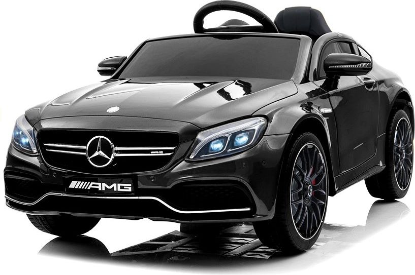 Mamido  Elektrické autíčko Mercedes C63 černé - obrázek 1