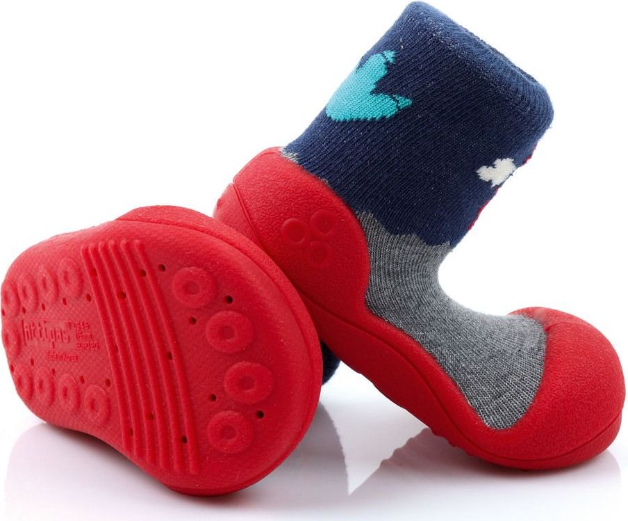 ATTIPAS Dětské botičky Dinosaur Red S - obrázek 2