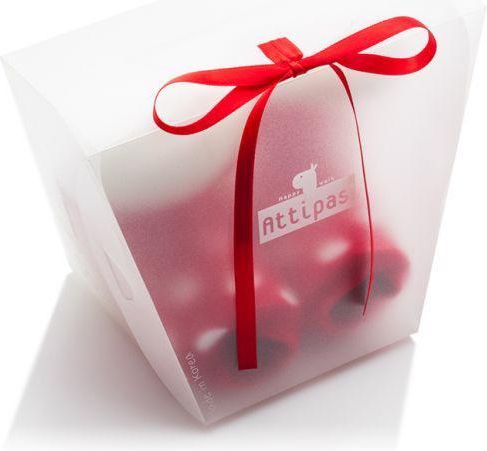 ATTIPAS Dětské botičky Polka Dot Red M - obrázek 3