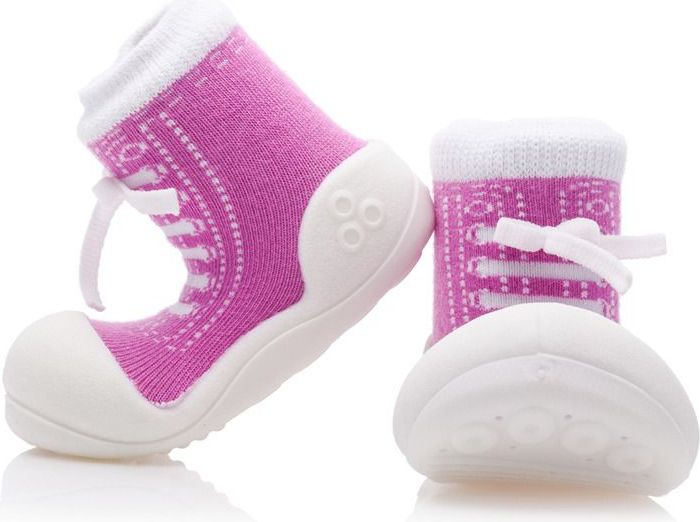 ATTIPAS Dětské botičky Sneakers Purple M - obrázek 1