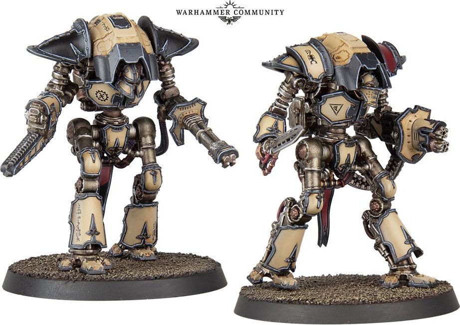 Games Workshop Adeptus Titanicus: Cerastus Knights Acheron & Castigator - obrázek 2