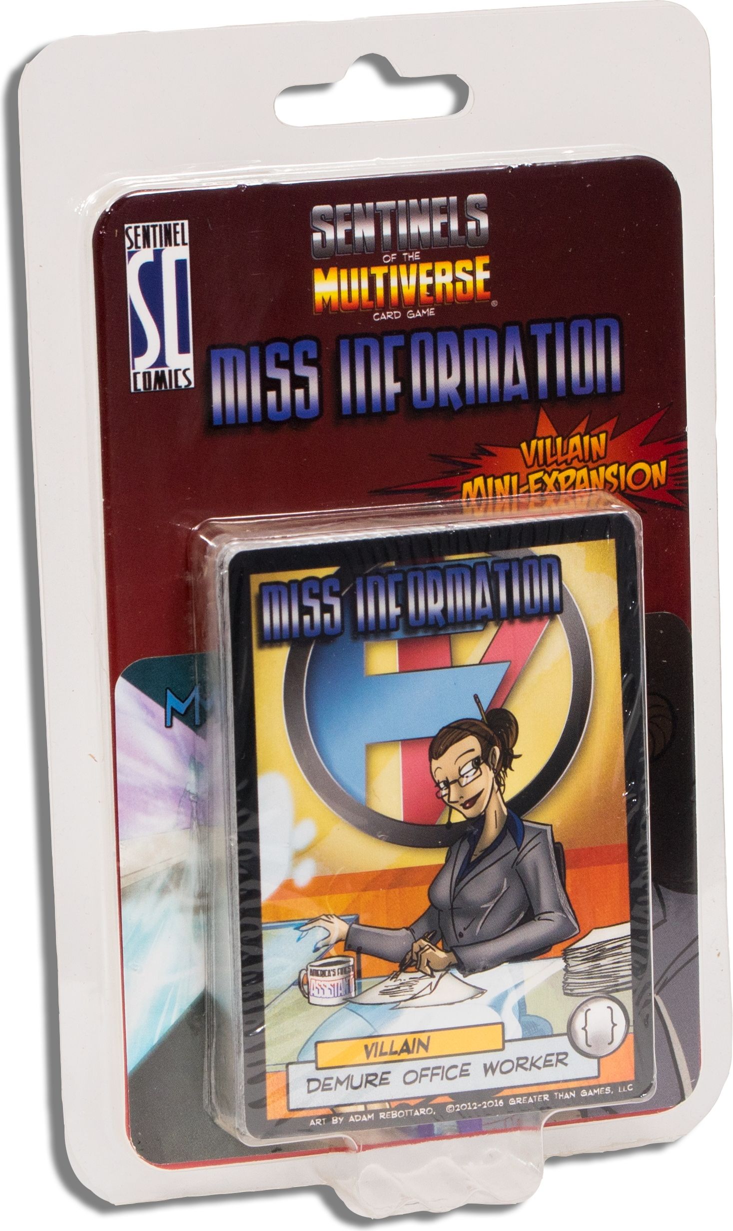 Greater Than Games Sentinels of the Multiverse: Miss Information Villain Mini-Expansion - obrázek 1
