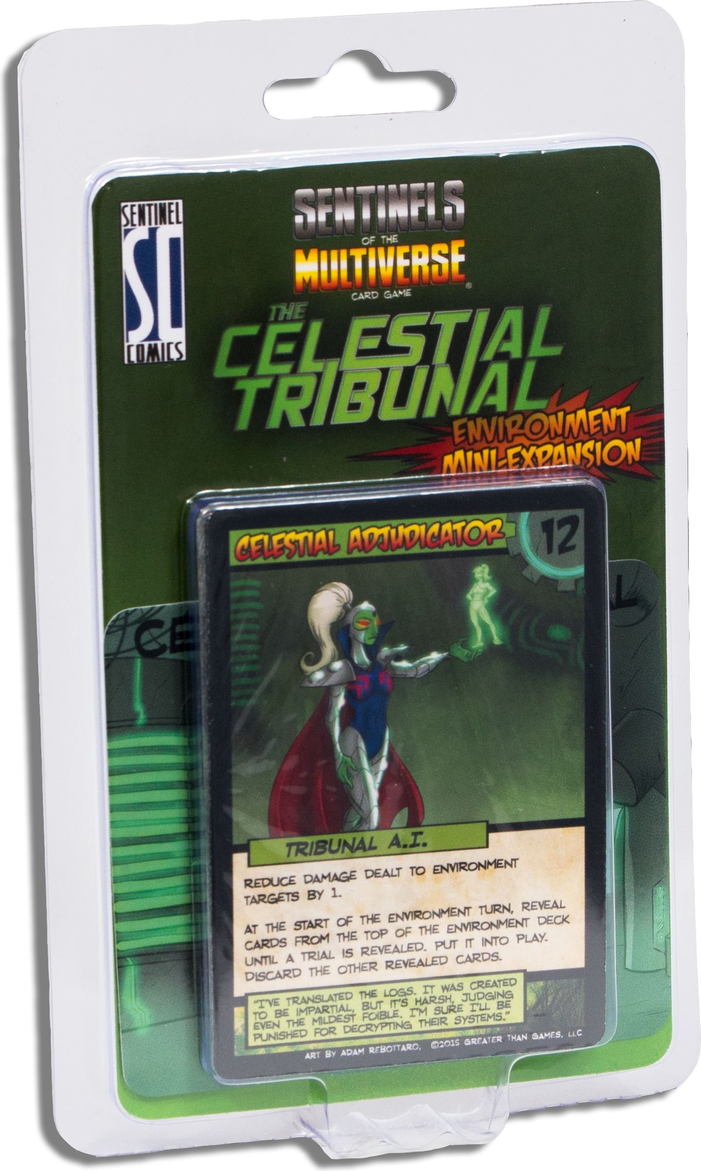 Greater Than Games Sentinels of the Multiverse: Celestial Tribunal Environment Mini-Expansion - obrázek 1
