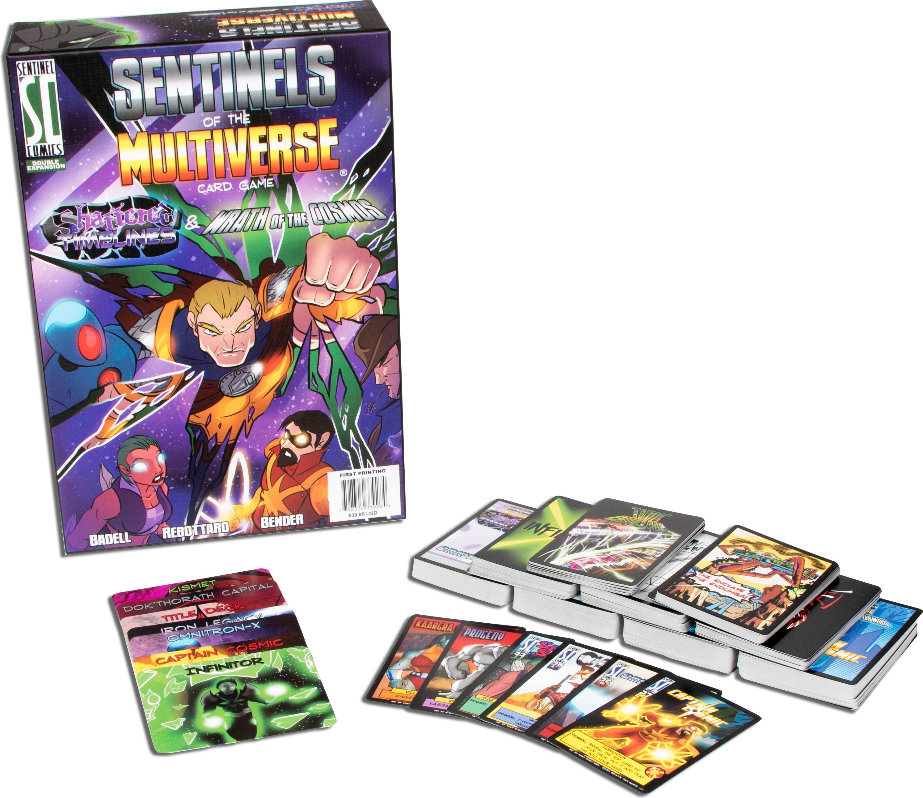 Sentinel Comics Sentinels of the Multiverse: Shattered Timelines & Wrath of the Cosmos - obrázek 2
