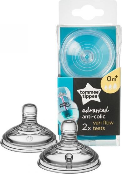 TOMME TIPPEE Náhradní savička Advanced Anti-Colic Vari Flow 2 ks, (0m+) - obrázek 1