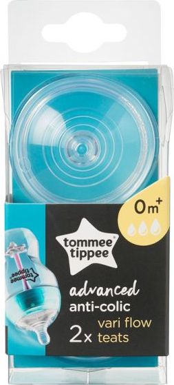 TOMME TIPPEE Náhradní savička Advanced Anti-Colic Vari Flow 2 ks, (0m+) - obrázek 3