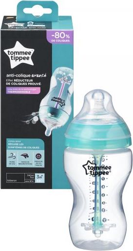 Tommee Tippee C2N ANTI-COLIC 3m+ 340 ml kojenecká láhev 1 ks - obrázek 1