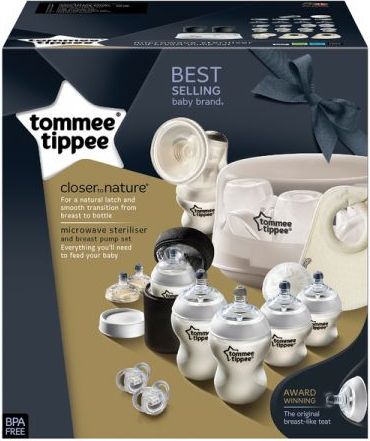 Tommee Tippee Sada kojeneckých lahviček C2N se sterilizátorem a odsávačkou - obrázek 2