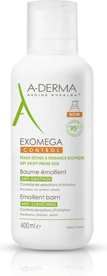 A-Derma Exomega Control Emolienční balzám pro suchou kůži se sklonem k atopii 400 ml - obrázek 2