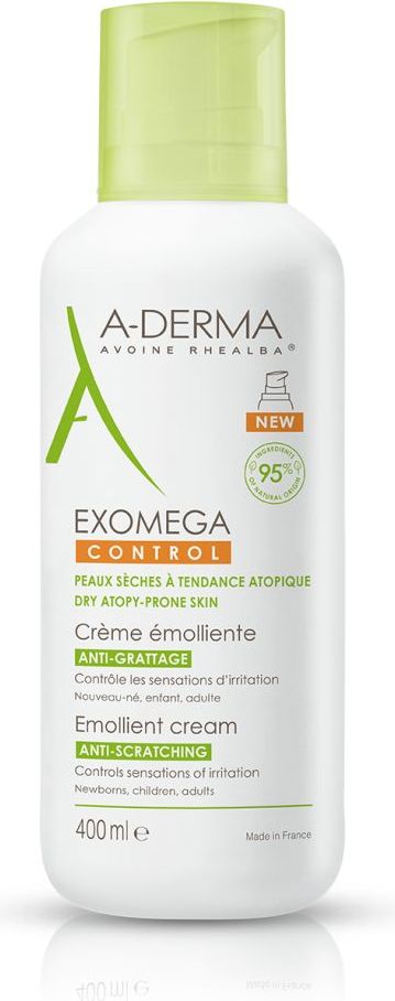 A-Derma Exomega Control Emolienční krém pro suchou kůži se sklonem k atopii 400 ml - obrázek 2