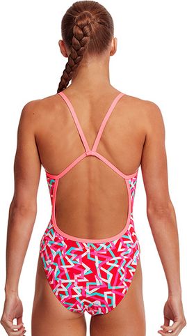Dívčí plavky Funkita Red Ribbons Velikosti 10 let - obrázek 2
