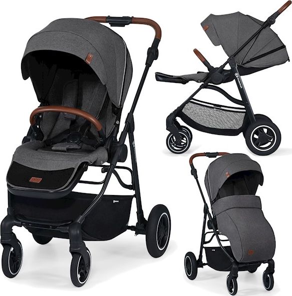 KINDERKRAFT Kočárek sportovní All Road Ash Grey 2020 - obrázek 2