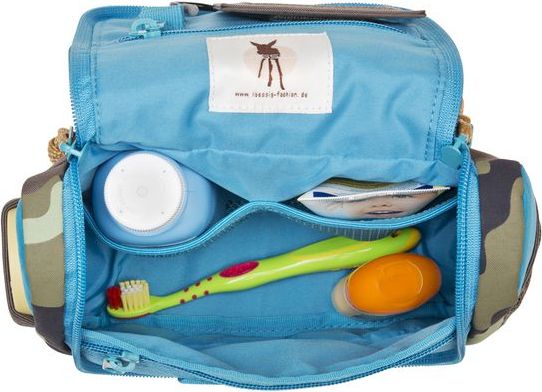 Dětská taštička na hygienu Lässig Mini Washbag Adventure Tractor 2020 - obrázek 2