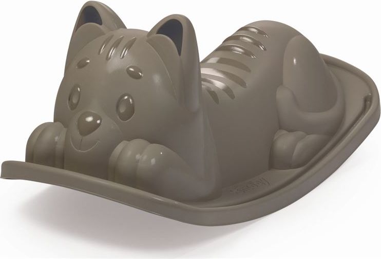Dětské houpadlo kočka - šedé - obrázek 1