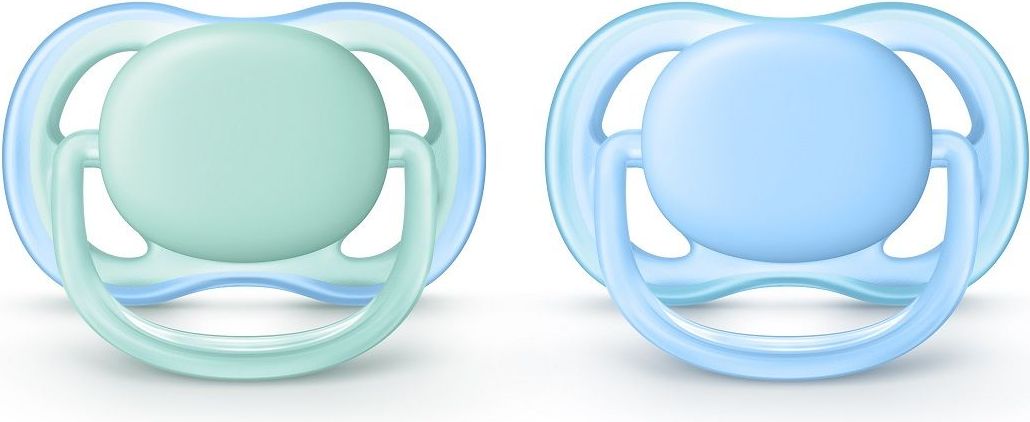 Philips Avent dudlík ultra air chlapec 2 ks Modrá - obrázek 1