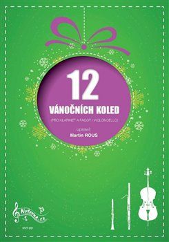 12 Vánočních koled pro klarinet a fagot (violoncello) - obrázek 1