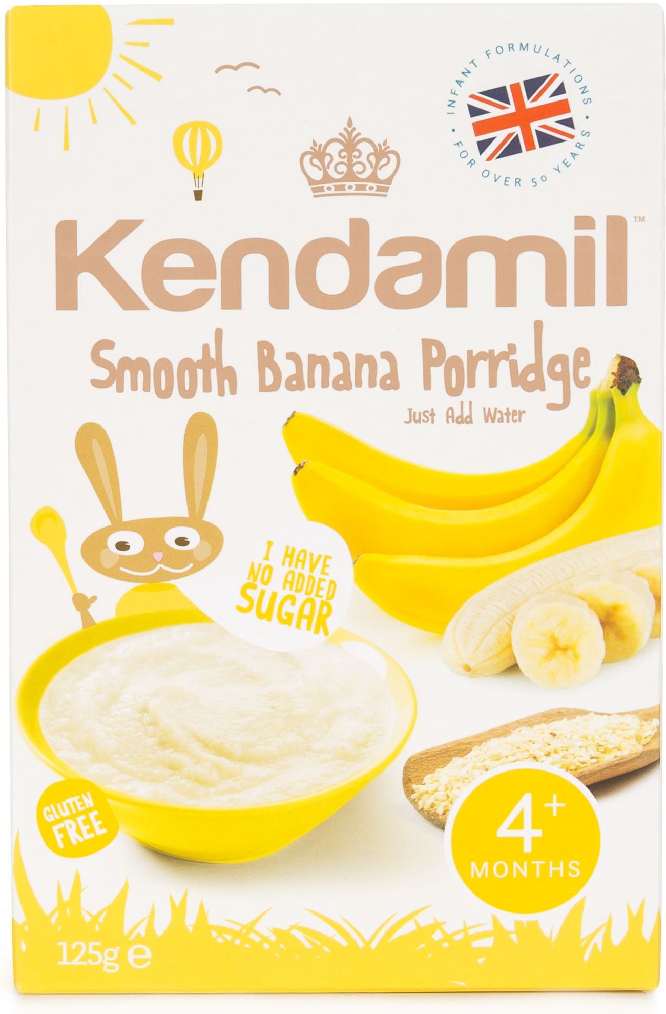 Kendal Nutricare KENDAMIL Jemná dětská banánová kaše (125g) - obrázek 1