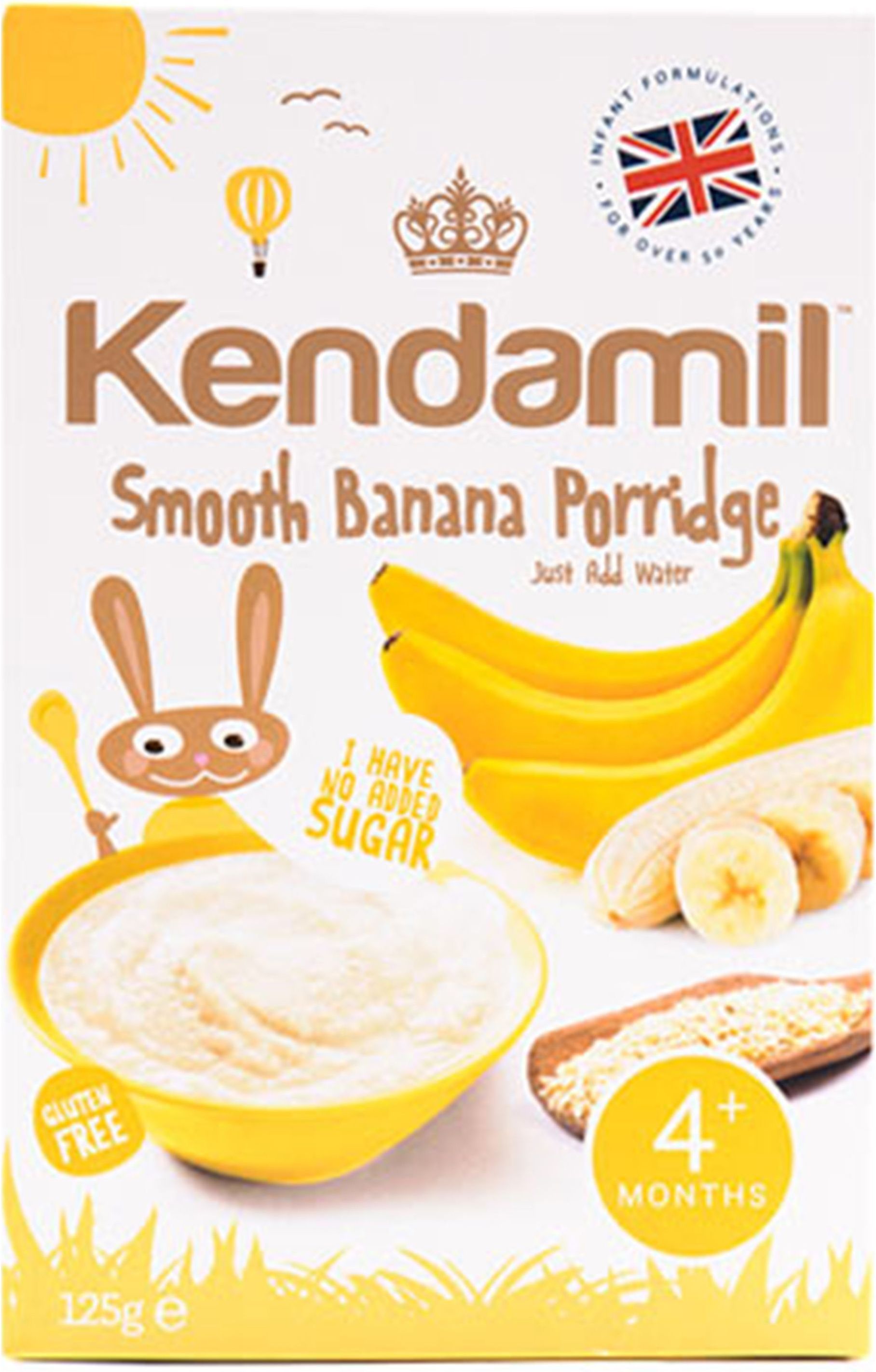 Kendal Nutricare KENDAMIL Jemná dětská banánová kaše (125g) - obrázek 2