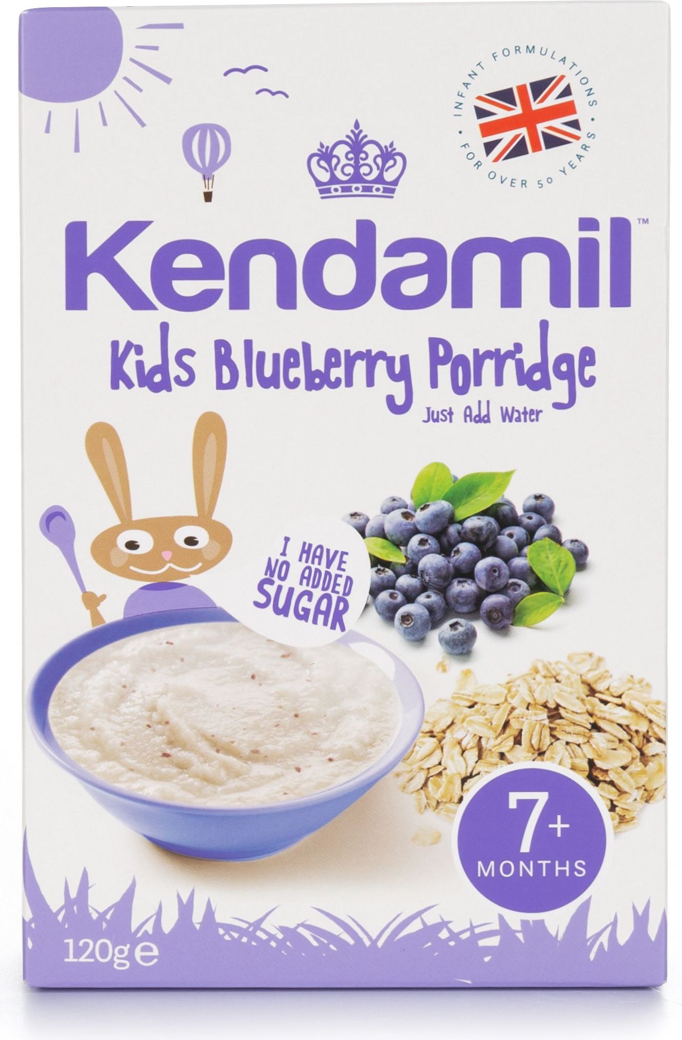 Kendal Nutricare KENDAMIL Borůvková kaše (120g) - obrázek 1