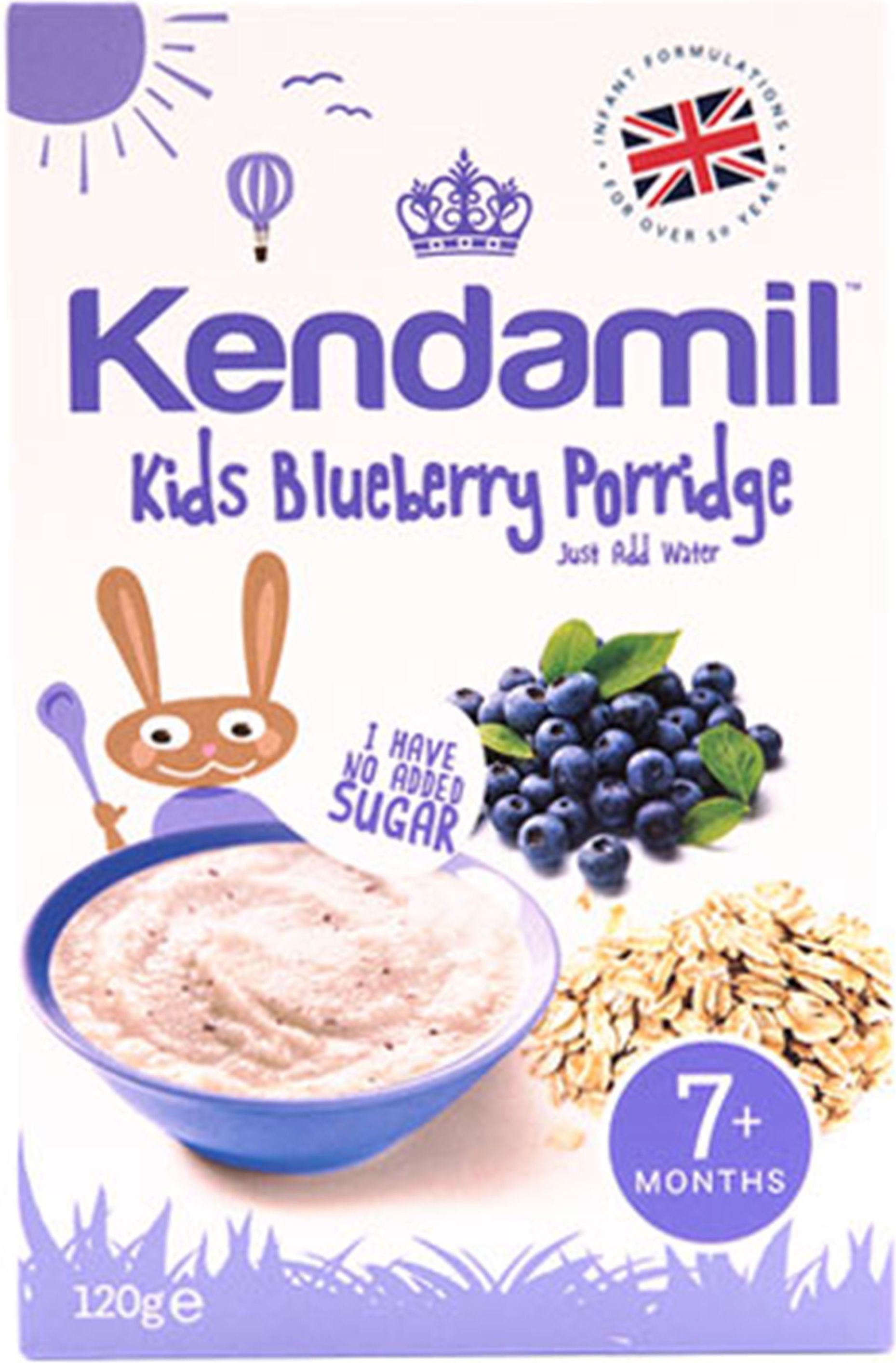 Kendal Nutricare KENDAMIL Borůvková kaše (120g) - obrázek 2