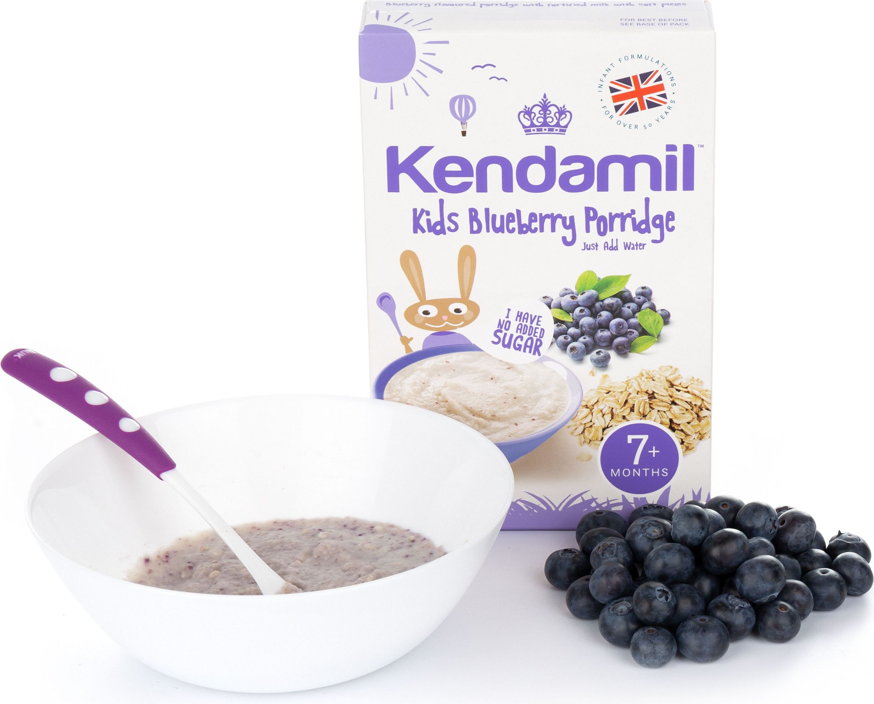 Kendal Nutricare KENDAMIL Borůvková kaše (120g) - obrázek 4