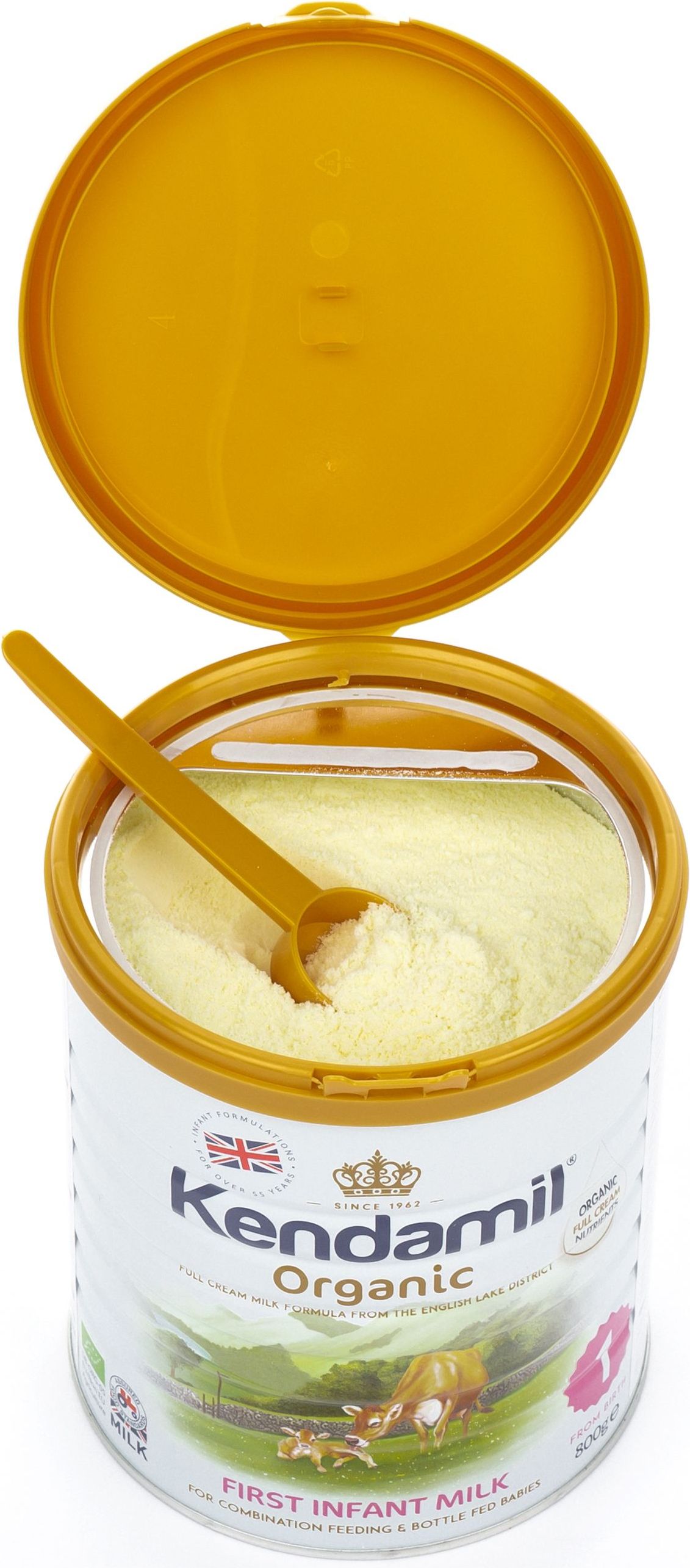 KENDAMIL 100% BIO/organické plnotučné kojenecké mléko 1 (800g) - obrázek 4
