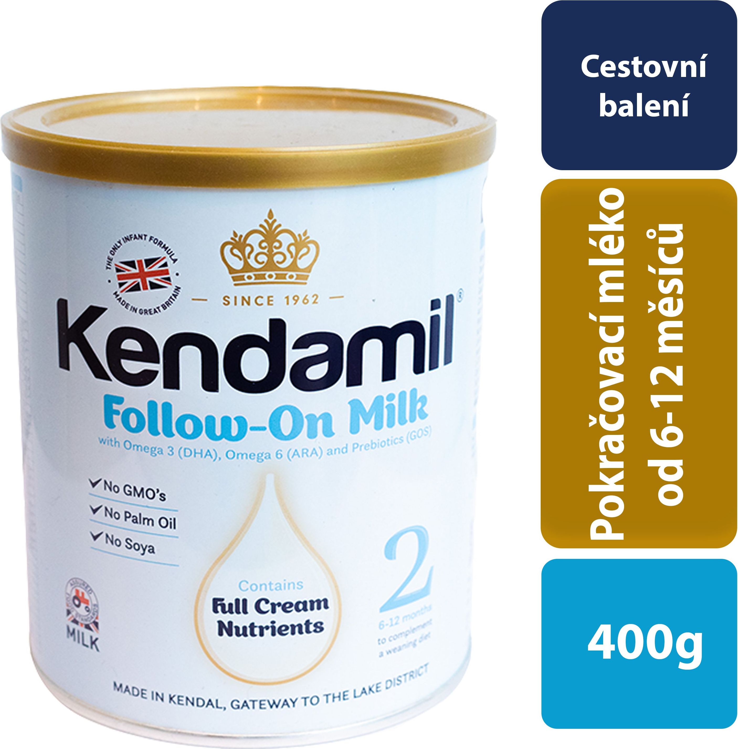 Kendal Nutricare KENDAMIL Pokračovací mléko 2 (400g) - obrázek 3