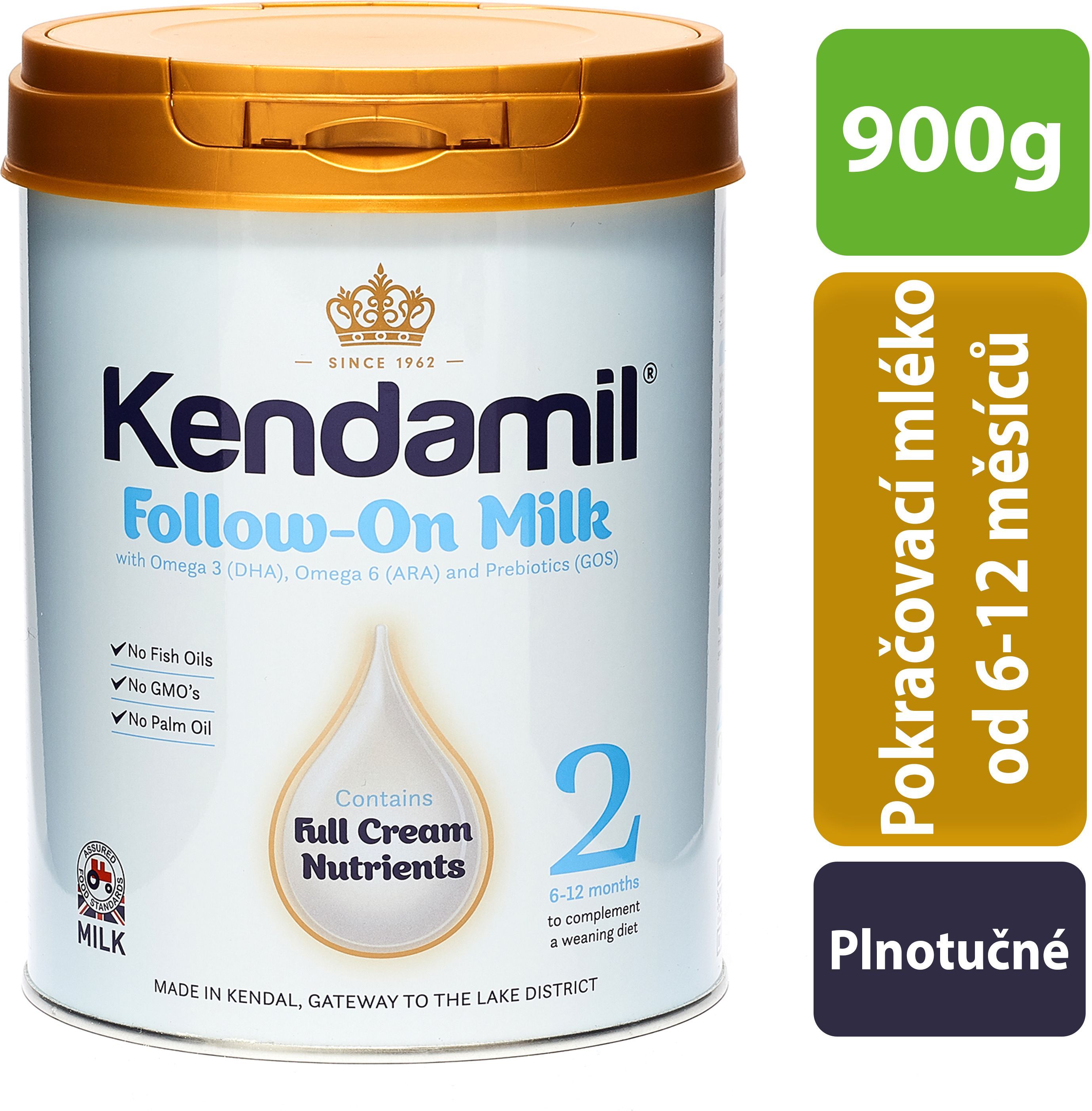 Kendal Nutricare KENDAMIL Pokračovací mléko 2 (900g) - obrázek 3