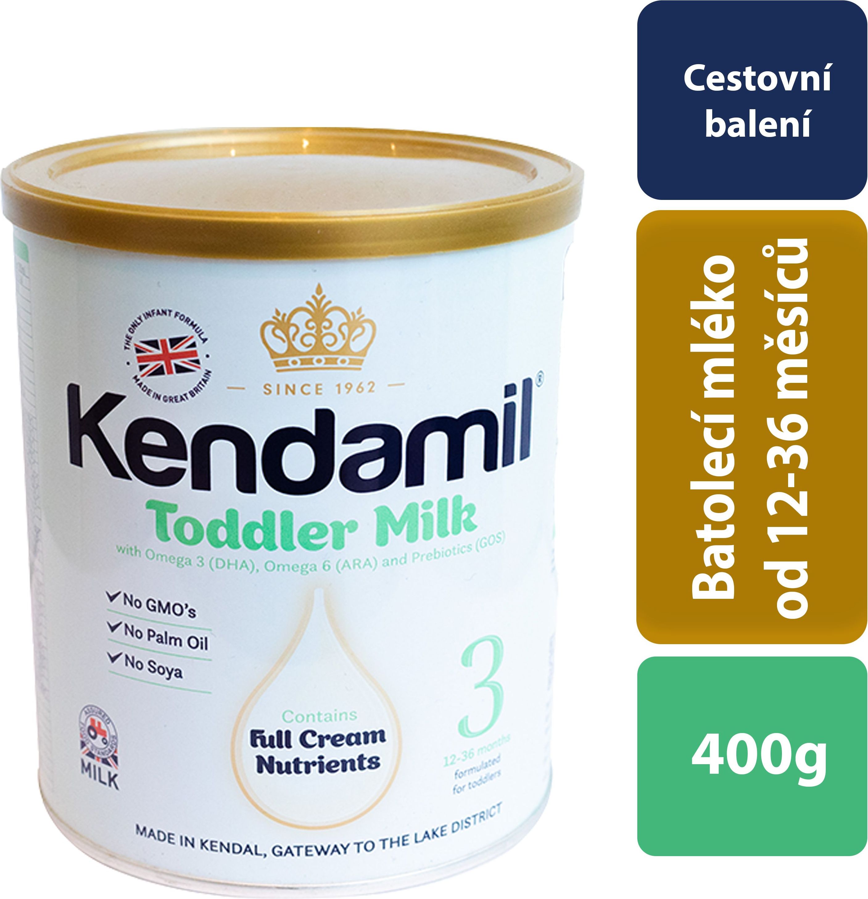 Kendal Nutricare KENDAMIL Batolecí mléko 3 (400g) - obrázek 3