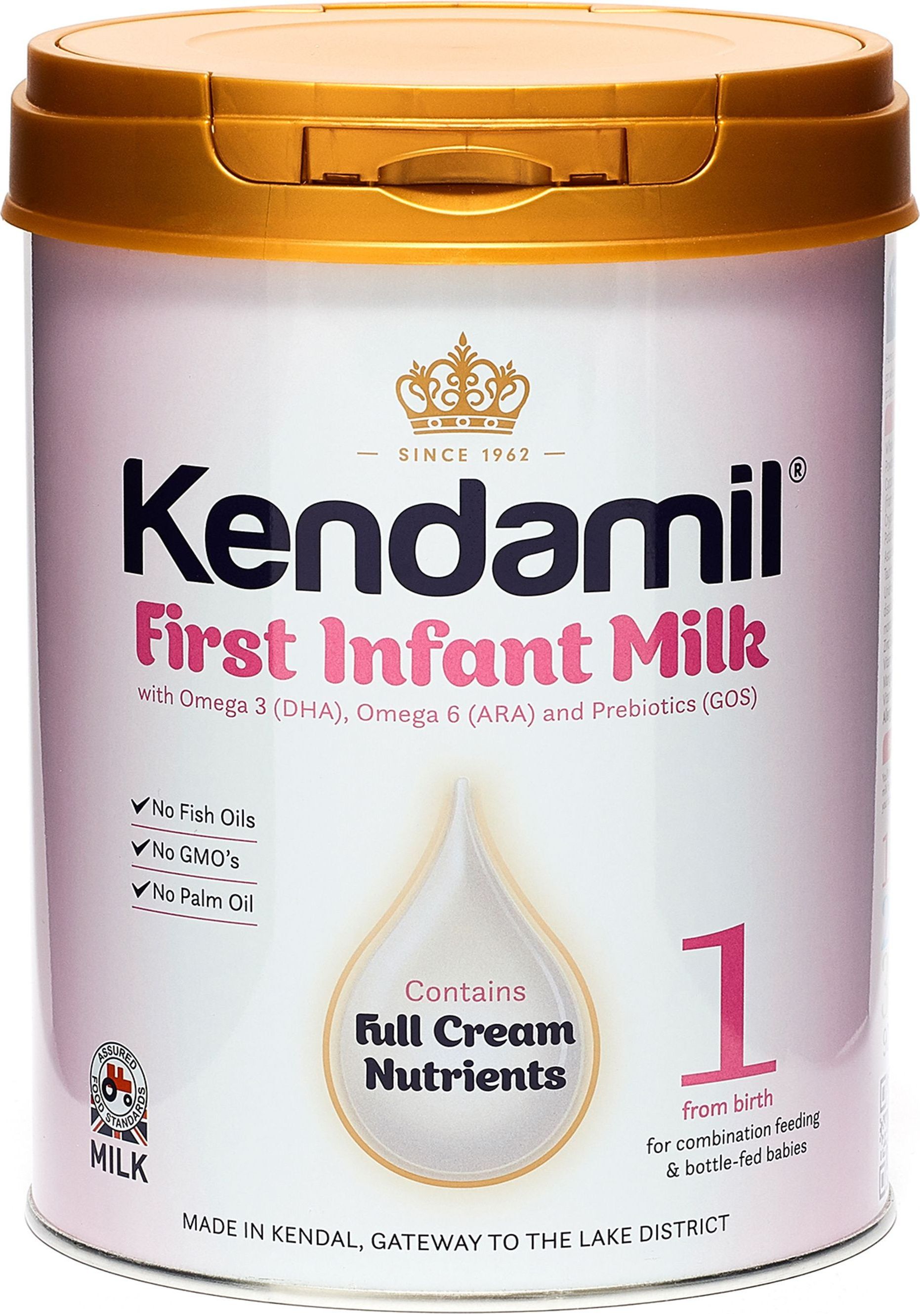 Kendal Nutricare KENDAMIL Kojenecké mléko 1 (900g) - obrázek 2