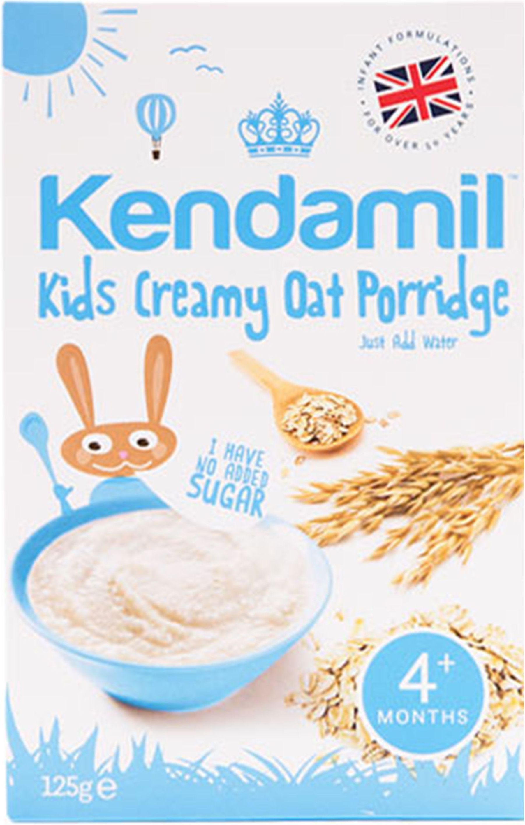 Kendamil Jemná krémová ovesná kaše 125 g - obrázek 2