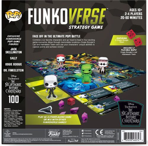 FunkoPop Funkoverse Strategy Game: Nightmare Before Christmas - obrázek 2