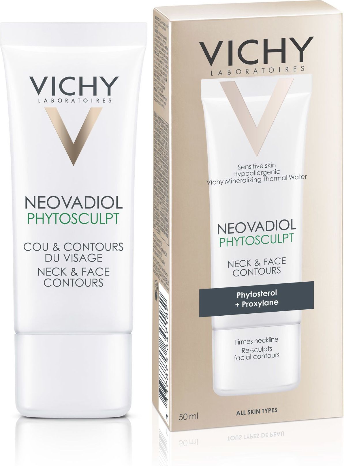 Vichy Péče pro zpevnění a remodelaci kontur krku a obličeje Neovadiol Phytosculpt (Neck and Face Contours)  50 ml - obrázek 5