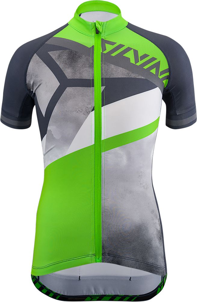 Silvini Juniorský cyklo dres Tanaro charcoal-green 134-140 - obrázek 1