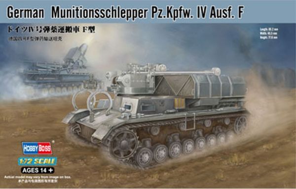 German Munitionsschlepper Pz.Kpfw. IV Ausf. F (1:72) - obrázek 1